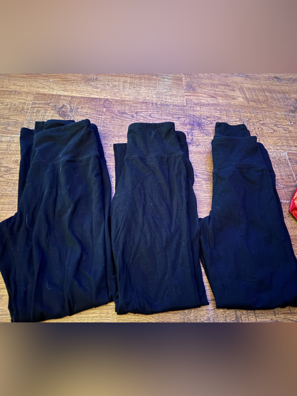 Wild Fable lot of 3 pairs black leggings S